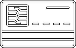 inteligente tarjeta vecto icono vector