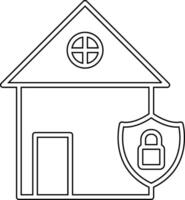 Home Security Vecto Icon vector