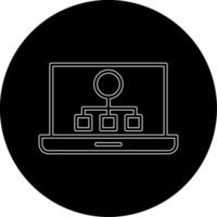 Laptop Screen Vecto Icon vector