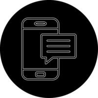 Chatting Vecto Icon vector