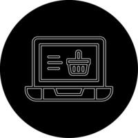 Online Shopping Vecto Icon vector