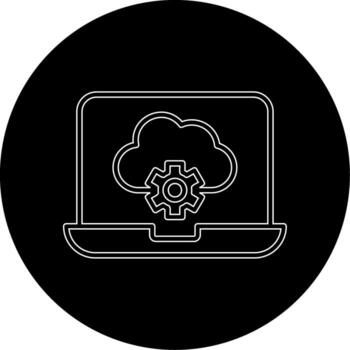 Cloud Computing Vecto Icon vector