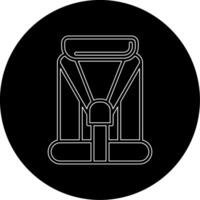 Car Seat baby Vecto Icon vector