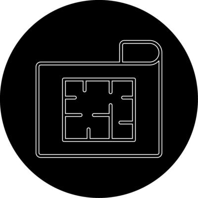 House Plan Vecto Icon