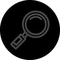 Magnifying Glass Vecto Icon vector