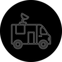 News Van Vecto Icon vector