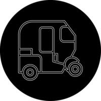 tuk tuk vecto icono vector