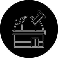 Space Observatory Vecto Icon vector