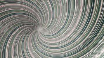 Abstract background with animation of rotation retro patterns from colorful stripes like sun beams. Colorful lines swirl background. Retro radial background. Retro radial background. Animation of video