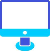 Moniter Screen Vecto Icon vector