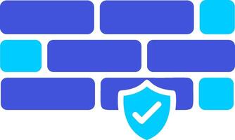 Firewall Vecto Icon vector