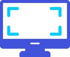 Monitor Vecto Icon vector