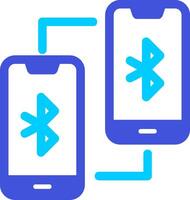 Phone Bluetooth Connected Vecto Icon vector