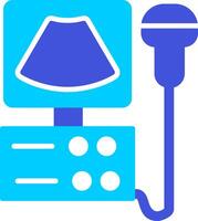 Ultrasound Machine Vecto Icon vector