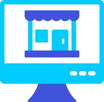 Online Shop Vecto Icon vector