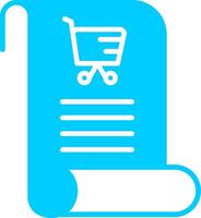 Shopping List Vecto Icon vector