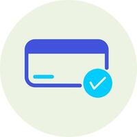 Credit Card Vecto Icon vector