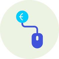 Pay Per Click Vecto Icon vector