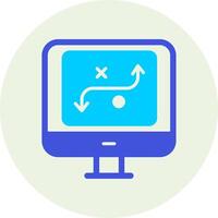 Strategy Vecto Icon vector