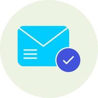 Email Deliverd Vecto Icon vector