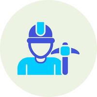 Miner Vecto Icon vector