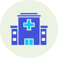 Hospital Building Vecto Icon vector