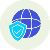 Global Protection Vecto Icon vector