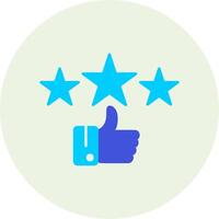 Rating Vecto Icon vector