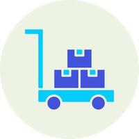 Trolley Vecto Icon vector