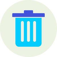 Dustbin Vecto Icon vector