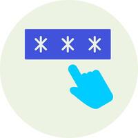 Password Vecto Icon vector