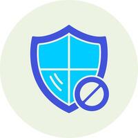 Blocked Vecto Icon vector