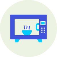 Microwave Oven Vecto Icon vector