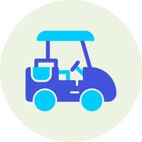 Golf Caddy Vecto Icon vector