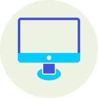 Moniter Screen Vecto Icon vector