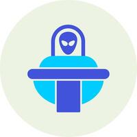 Spaceship Vecto Icon vector