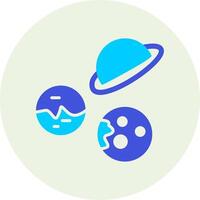 Planets Vecto Icon vector