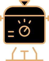 Slow Cooker Vecto Icon vector