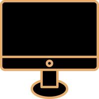 Moniter Screen Vecto Icon vector