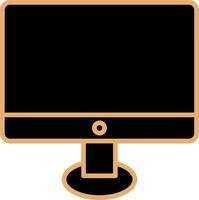 Moniter Screen Vecto Icon vector