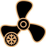 Fan Vecto Icon vector