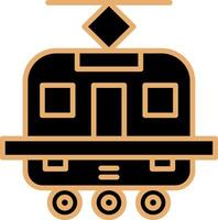 Tram Vecto Icon vector