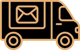 Postal Delivery Vecto Icon vector
