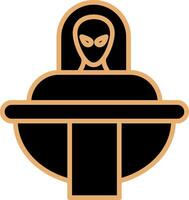 Spaceship Vecto Icon vector