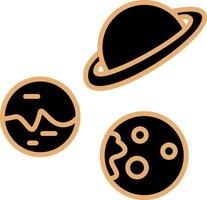 Planets Vecto Icon vector