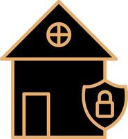 Home Security Vecto Icon vector