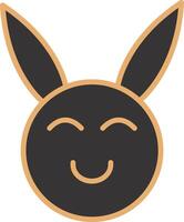 Bunny Vecto Icon vector