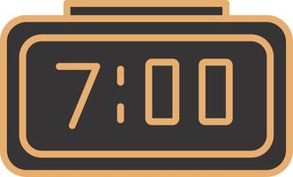 Digital Clock Vecto Icon vector