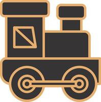 Baby Train Vecto Icon vector