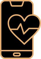 Heart Rate Vecto Icon vector